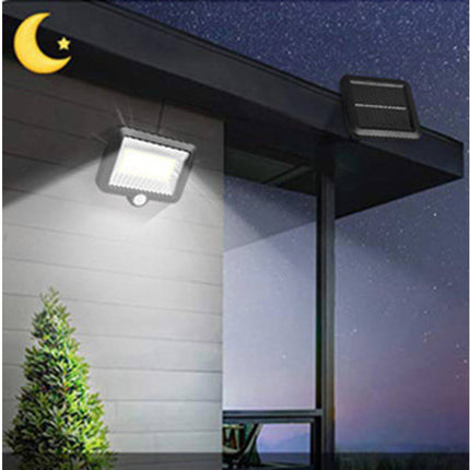 LED Solar Straler 56 SMD, Bewegingssensor, IP44, 1200mAh Batterij