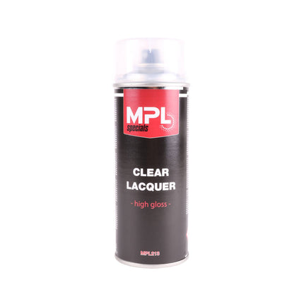 Transparenter Hochglanzlack Spraydose 400ml für Metall und Aluminium