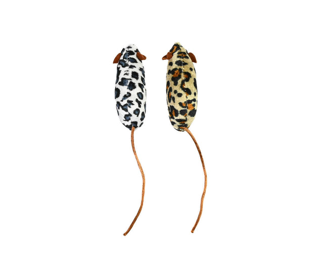 Set van 2 Speelmuizen voor Katten - Stimuleert Jachtinstinct en Spel