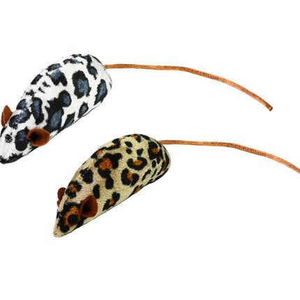 Set van 2 Speelmuizen voor Katten - Stimuleert Jachtinstinct en Spel