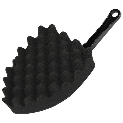 Autospons 10x15 cm met handvat, honingraat structuur voor dieptereiniging