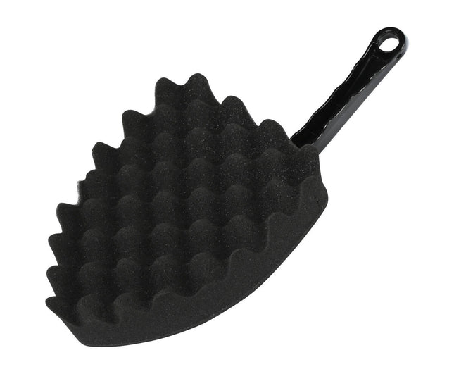 Autospons 10x15 cm met handvat, honingraat structuur voor dieptereiniging