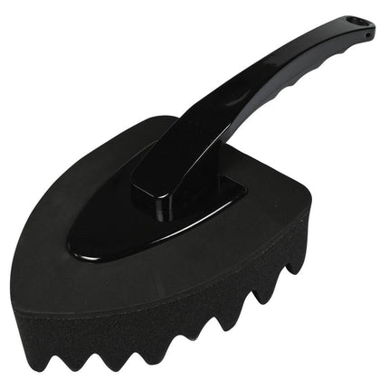 Autospons 10x15 cm met handvat, honingraat structuur voor dieptereiniging