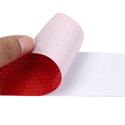 Reflectie Strips 5x30cm, 10 Stuks - Zichtbaarheid Auto's & Fietsen