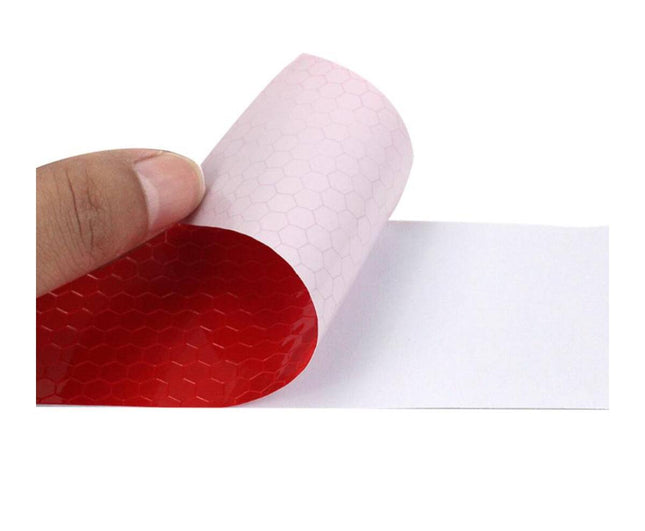 Reflectie Strips 5x30cm, 10 Stuks - Zichtbaarheid Auto's & Fietsen