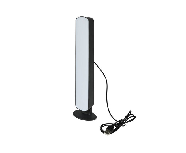 LED Lichtbalk: RGB + Wit, 26,5cm, USB, 4 Lichtstanden, Afstandsbediening