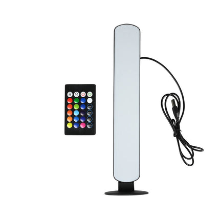 LED Lichtbalk: RGB + Wit, 26,5cm, USB, 4 Lichtstanden, Afstandsbediening