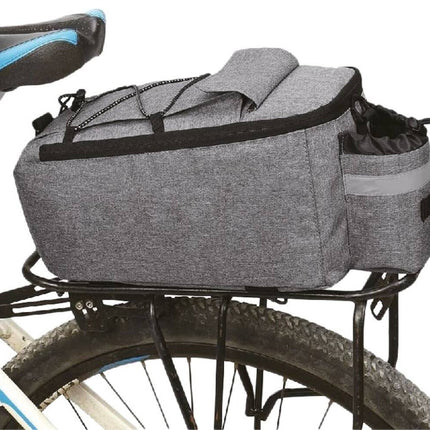 Grijze Fiets Koeltas 7L, Geïsoleerd, Met Schouderriem en Lichthanger