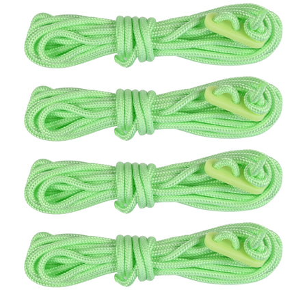 Scheerlijn glow in the dark + spanners 4 x 3 mtr – Diameter/MM 3, 3 meter