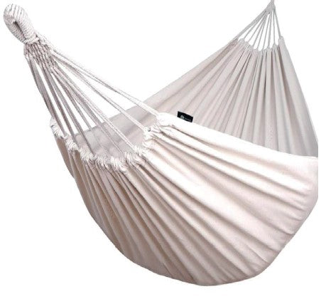 Hangmat compleet 200 x 100 cm beige – Afmetingen 200 x 100 cm
