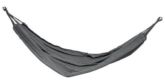 Hangmat compleet 200 x 100 cm grijs – Afmetingen 200 x 100 cm