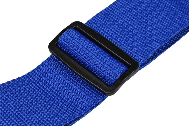Kofferspanband + cijferslot blauw – Breedte ca. 5 cm, Lengte ca. 180 cm, Kleur blauw
