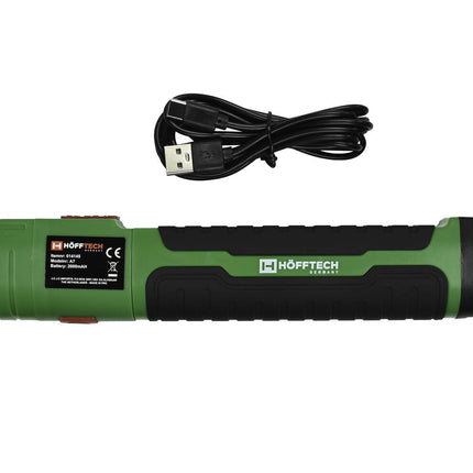 Telescopische COB Looplamp 4W 500lm, oplaadbaar met USB-C, magnetisch