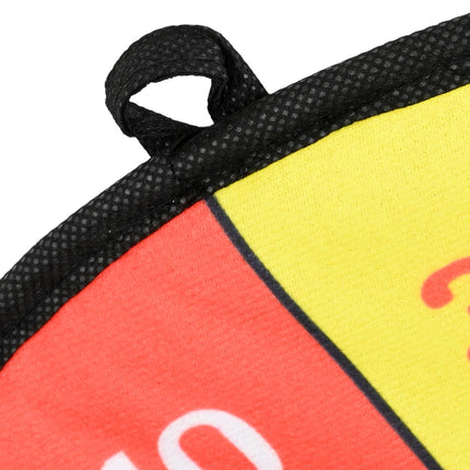 Dartbord kids klittenband ø36 cm – Materiaal polyester en pp, 3 cm