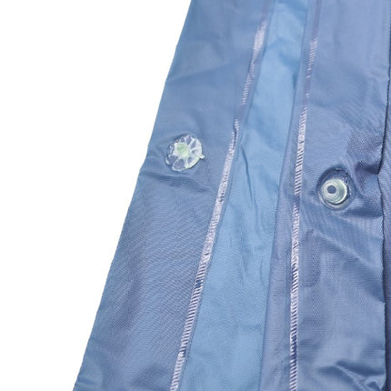 Poncho duurzaam lichtblauw – Materiaal PVC, Lichtgewicht