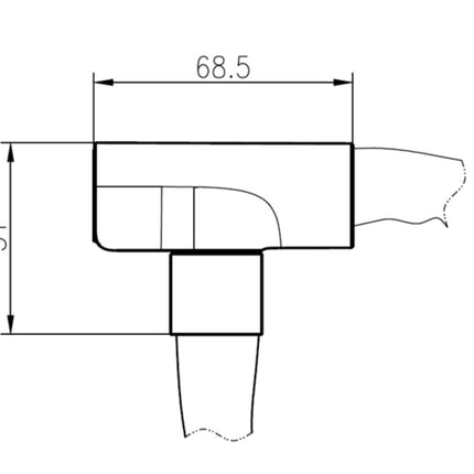 Kettingslot 995 6x1200mm Staal, Anti-diefstal voor Fietsen/Scooters