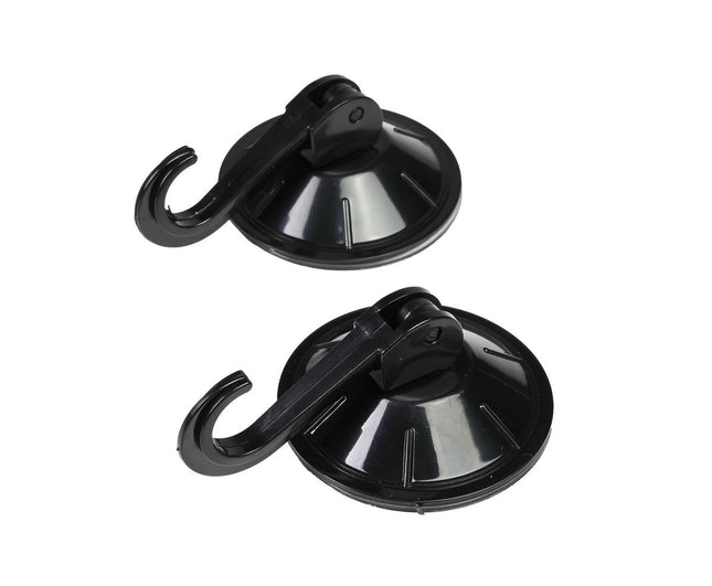 Kunststof Zuignap 55mm Zwart, 2kg, Voor Keuken & Badkamer