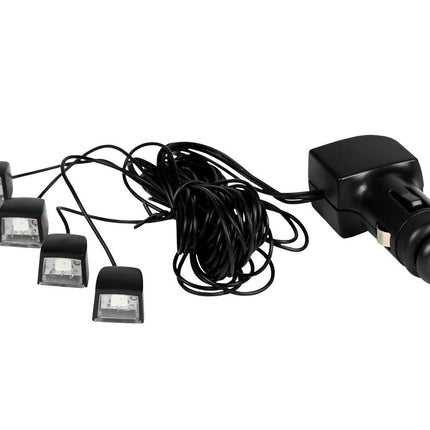 Auto Interieur LED Verlichting 16 Kleuren 12V met Afstandsbediening
