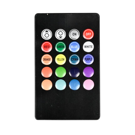 Auto Interieur LED Verlichting 16 Kleuren 12V met Afstandsbediening