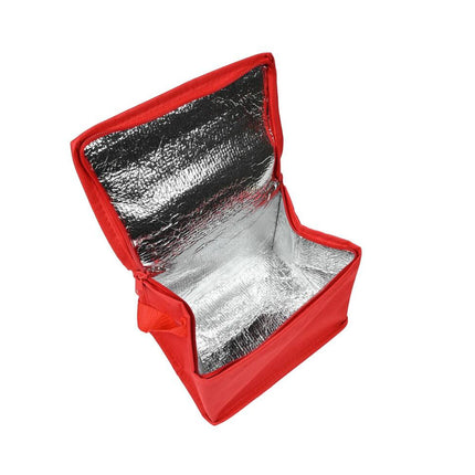 Koeltas 4L: 20x14x14cm, ideaal voor picknick en stranduitjes.
