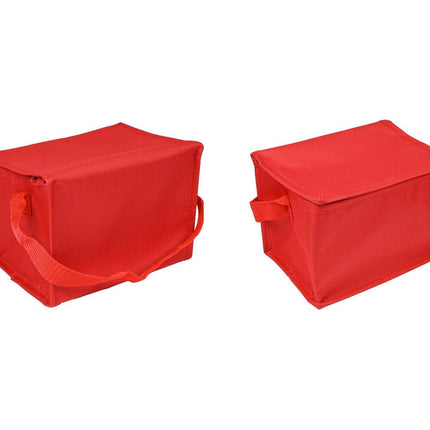 Koeltas 4L: 20x14x14cm, ideaal voor picknick en stranduitjes.