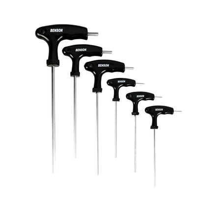 Inbus T Sleutelset 6-delig: 2-6mm, voor meubels & fietsreparatie