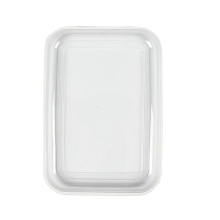 Lunchbox 1.2 ltr, 1 groot vak & 2 kleintjes, vaatwasserbestendig
