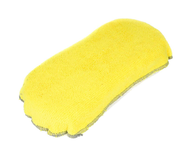 2-in-1 Autospons 23,5x10,5 cm - Microvezel & Nettextuur voor Autolak en Ruiten