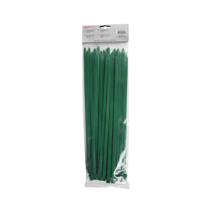 Groene Kabelbinders 7.8x370mm - 50st voor Kabelbeheer en Bevestiging