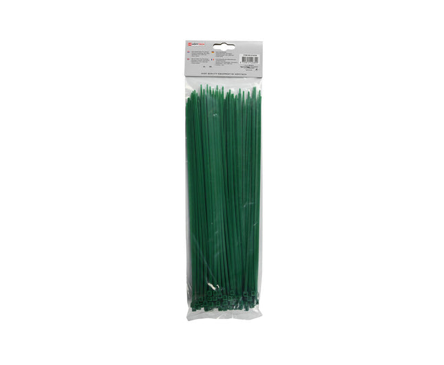 Groene Kabelbinders 3.6x300mm, 100 Stuks, Ideaal voor Kabelbeheer