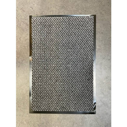 Deurmat 40x60 cm Antraciet, Absorbeert Vuil en Vocht, Slipvast