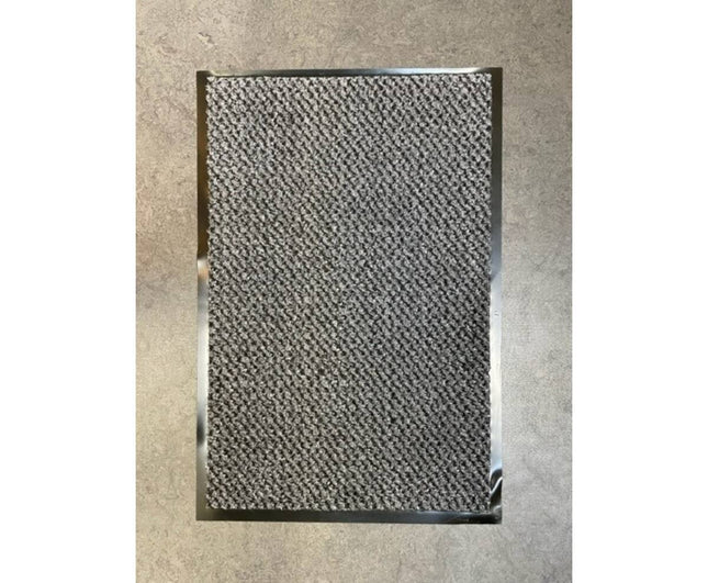 Deurmat 40x60 cm Antraciet, Absorbeert Vuil en Vocht, Slipvast