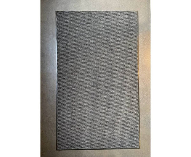 Deurmat 80x120 cm Antraciet - Absorbeert vocht, antislip, stijlvol.
