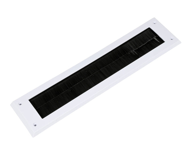 Witte Brievenbus Tochtafsluiter 340x79x7mm, Blokkeert Tocht Eenvoudig