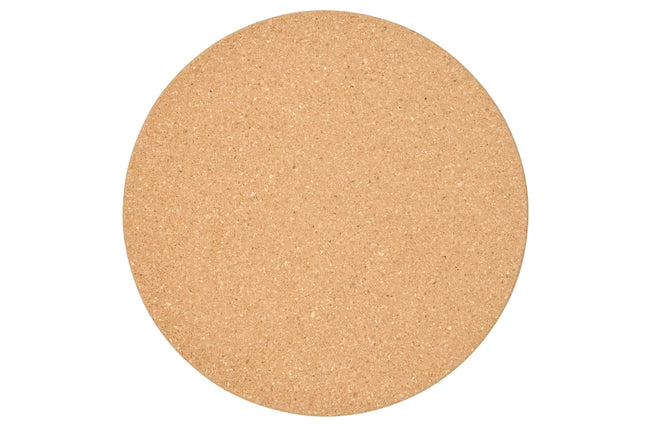 Pannenonderzetters kurk 20 cm 2 dlg – Diameter onderzetter 10 cm, Materiaal kurk