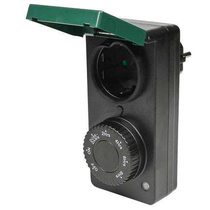 Tijdschakelaar Sensor Buiten, 230V, 8A, IP44, Dag/Nacht, Afteltimer.