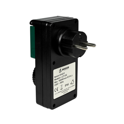 Tijdschakelaar Sensor Buiten, 230V, 8A, IP44, Dag/Nacht, Afteltimer.
