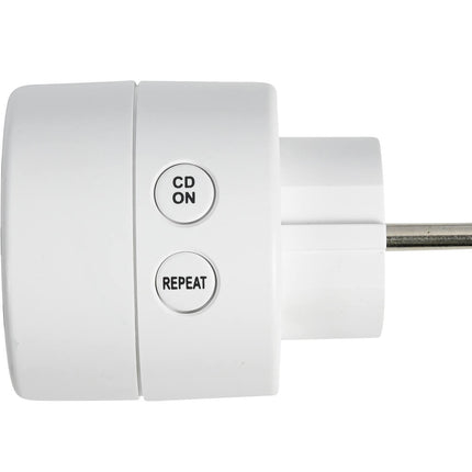 Tijdschakelaar Rond: 15-540 min, 230VAC, max 2800W, apparaatbeheer