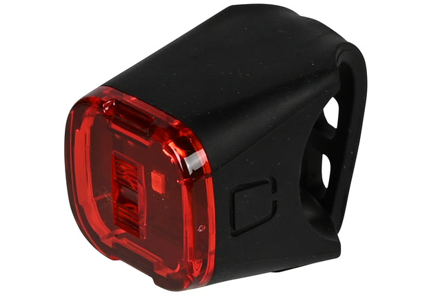 Fietslamp LED USB oplaadbaar rood – Functie aan / uit, 3,7 V, 550 mAh, Waterbestendig