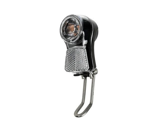Fietskoplamp Sport LED, 1 Witte LED, 3 Standen, Voorvorkmontage