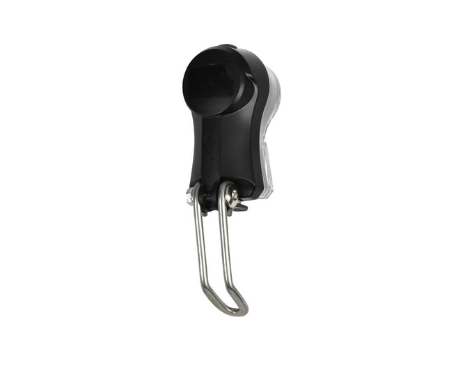 Fietskoplamp Sport LED, 1 Witte LED, 3 Standen, Voorvorkmontage