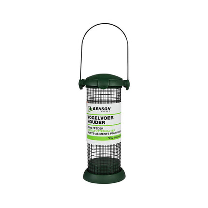 Vogelvoerhouder 19 cm: Geschikt voor vetbollen, trekt vogels aan.