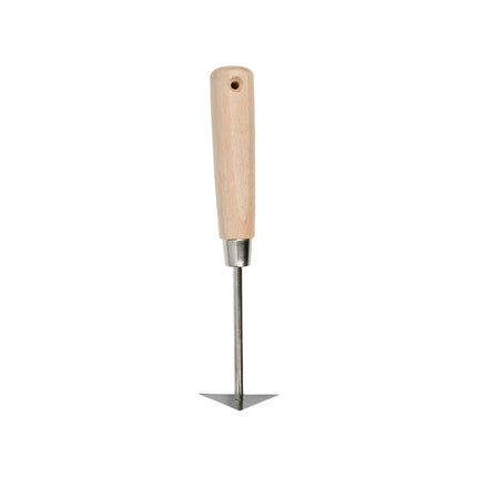 Verfschraper Driehoek 21 cm, 55x55x55 mm, ideaal voor kozijnen.