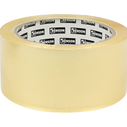 Transparante Low Noise Dozentape 48mm x 66m voor stil verpakken