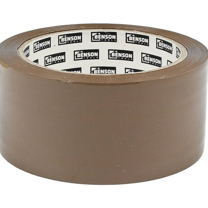 Bruine Low Noise Tape 66m x 48mm, Ideaal Voor Verhuisdozen