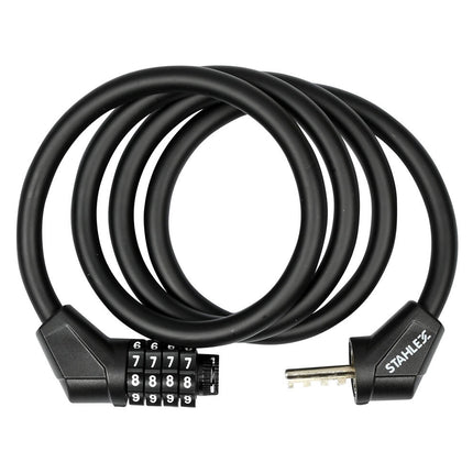 Kabel Cijferslot 561, 10x1200mm: Flexibele fiets- en bagagebeveiliging.