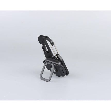 COB Sleutelhanger Zaklamp, 380 Lumen, 4 Modi, Oplaadbaar, Met Karabijnhaak