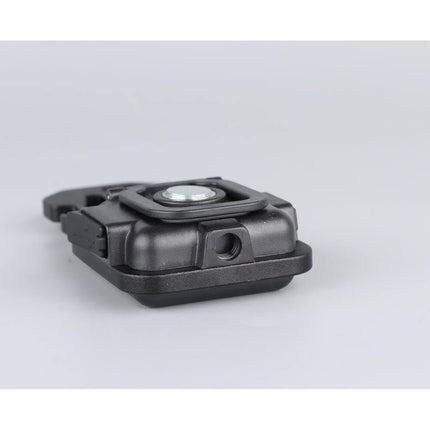 COB Sleutelhanger Zaklamp, 380 Lumen, 4 Modi, Oplaadbaar, Met Karabijnhaak
