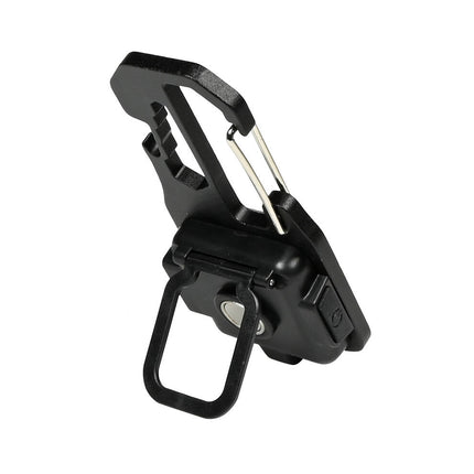 COB Sleutelhanger Zaklamp, 380 Lumen, 4 Modi, Oplaadbaar, Met Karabijnhaak