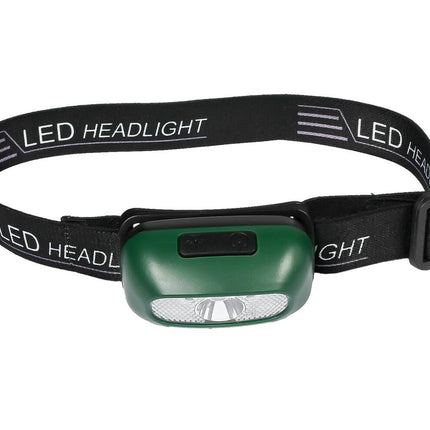 Oplaadbare Hoofdlamp 3W met Bewegingssensor voor Kamperen